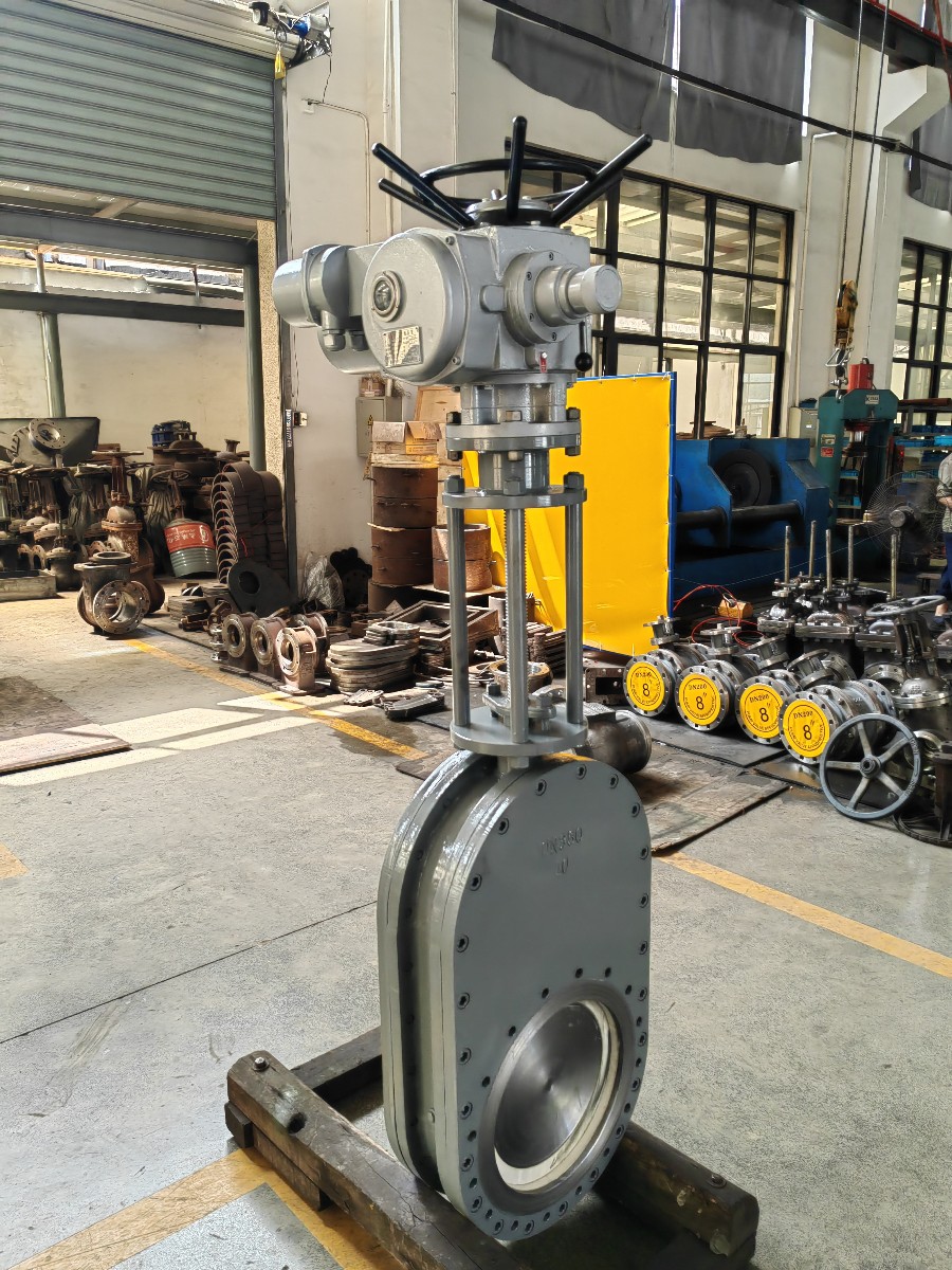 REZ674TC 电动双闸板出料阀